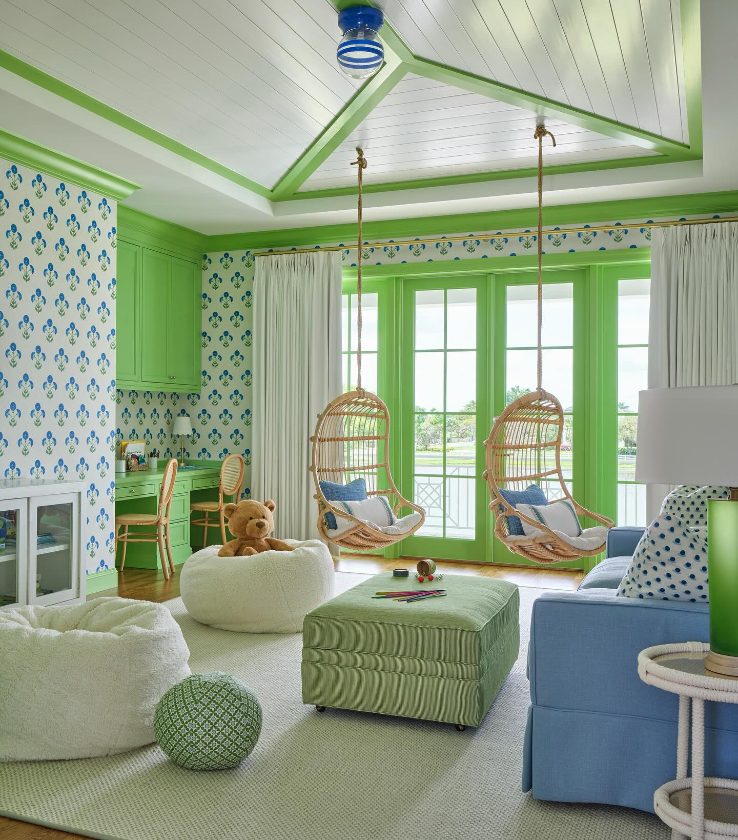 12. Mix Lounge Seating With Soft Floor Perches