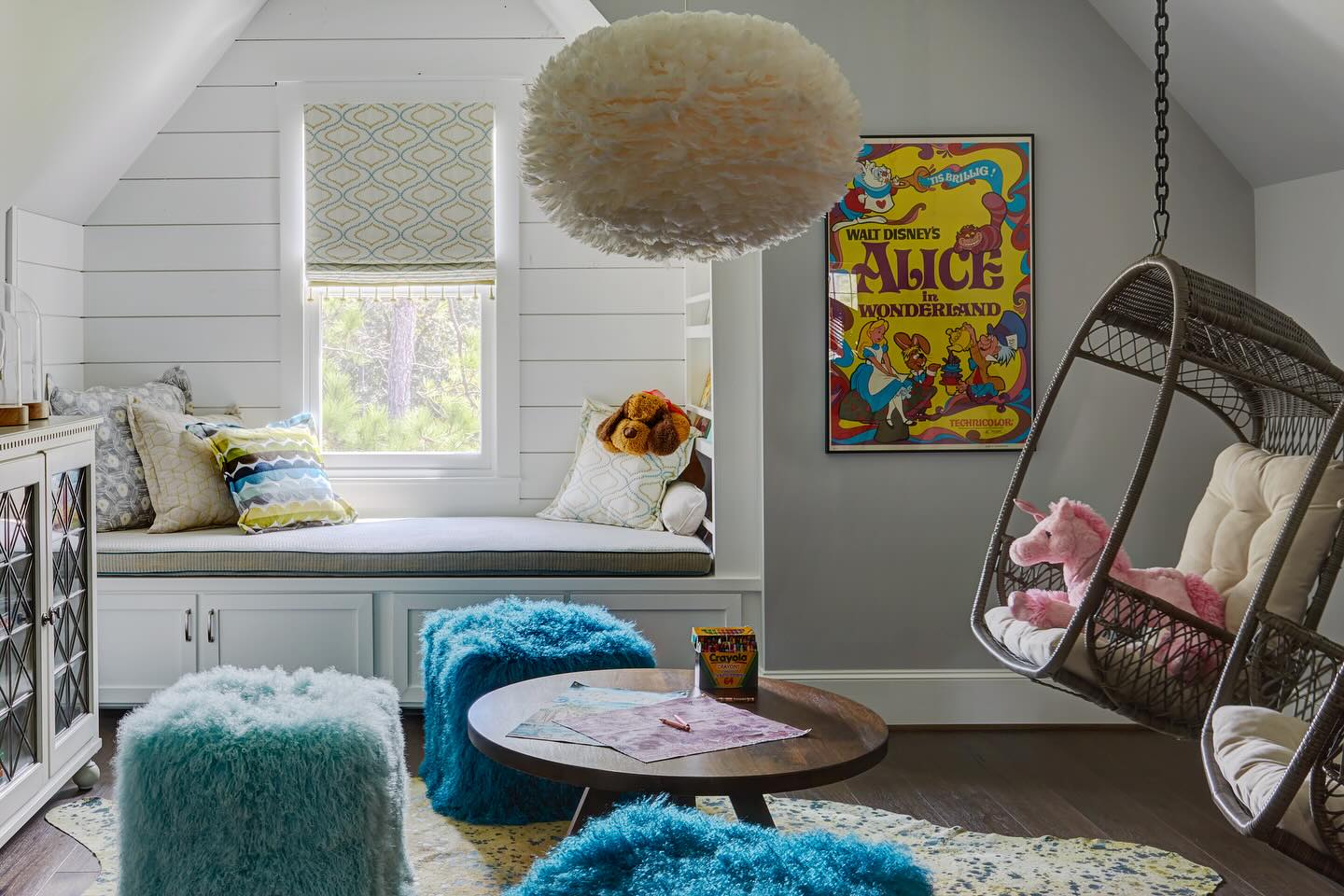 14. Turn a Window Seat Into a Family Retreat
