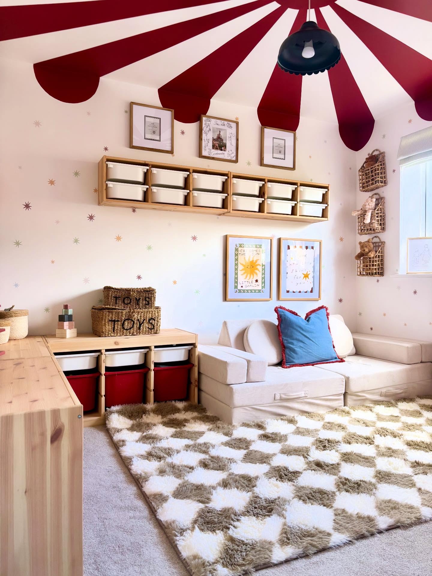 20. Let a Playful Ceiling Keep the Floor Simple
