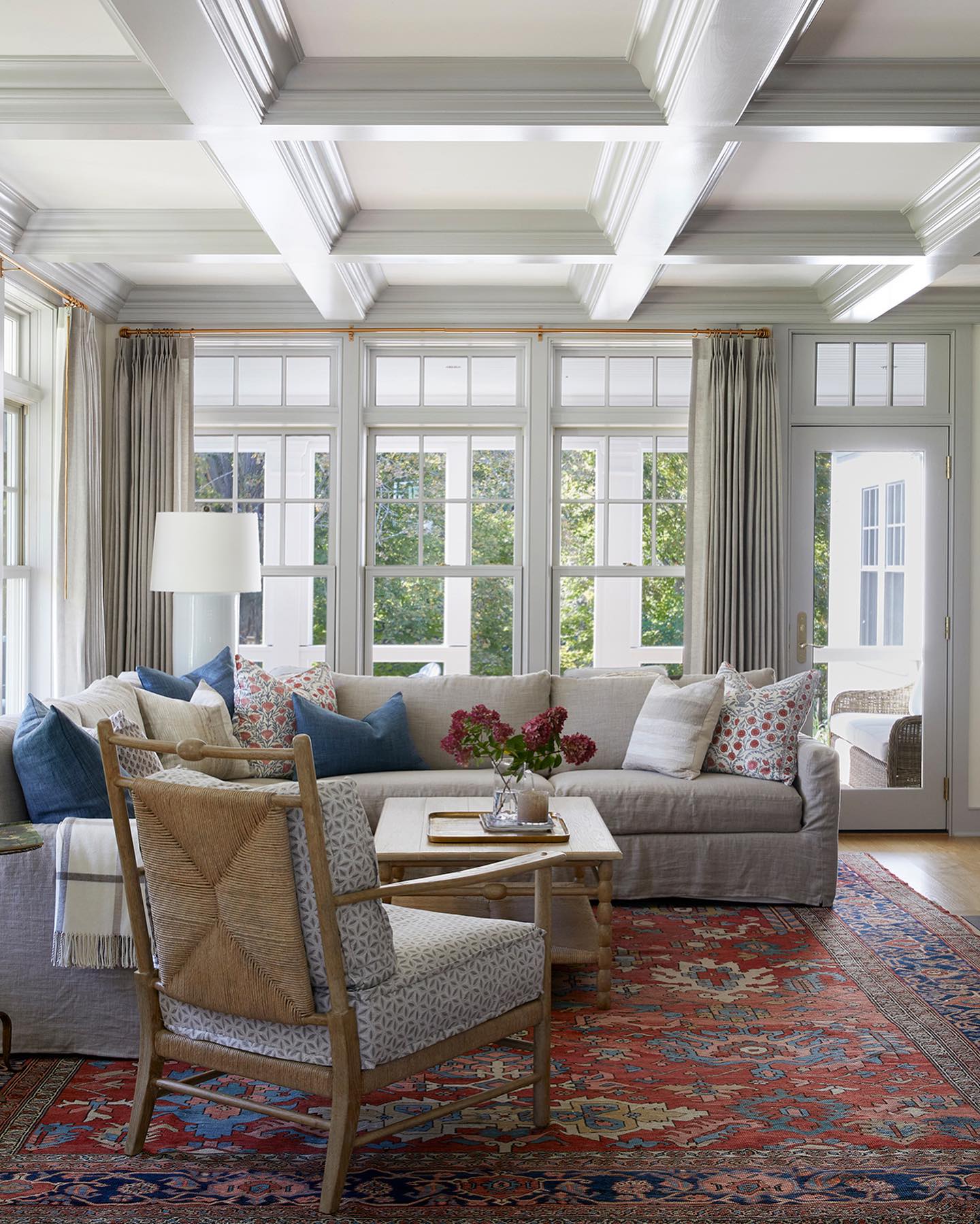 Frame a Broad Window Wall With Soft Curtains