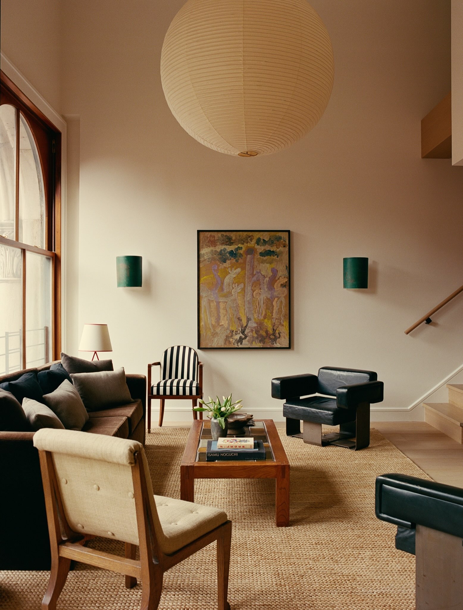 7. Bring a High Ceiling Down With a Large Lantern