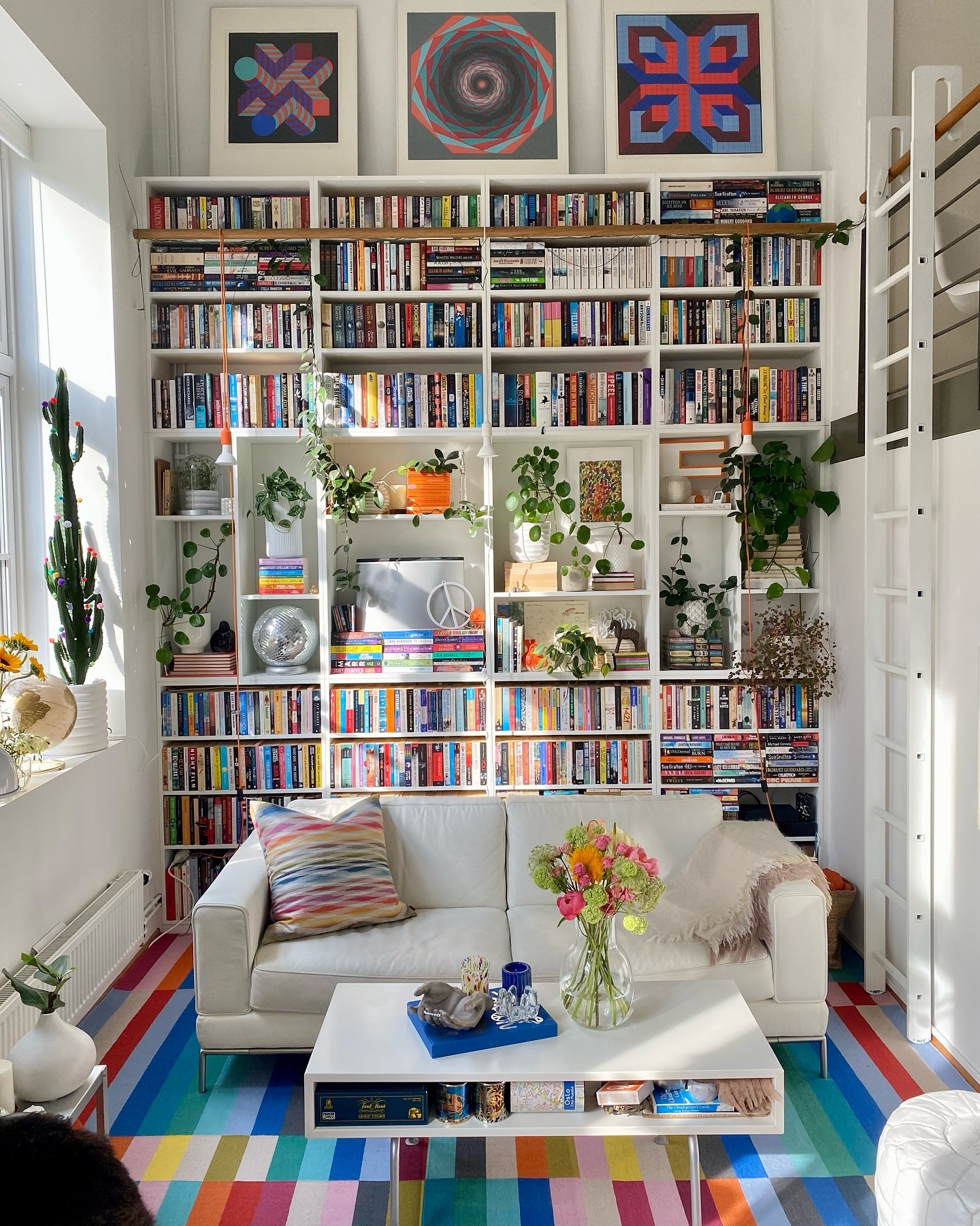 5. Build a Full Wall Around a Small Sofa