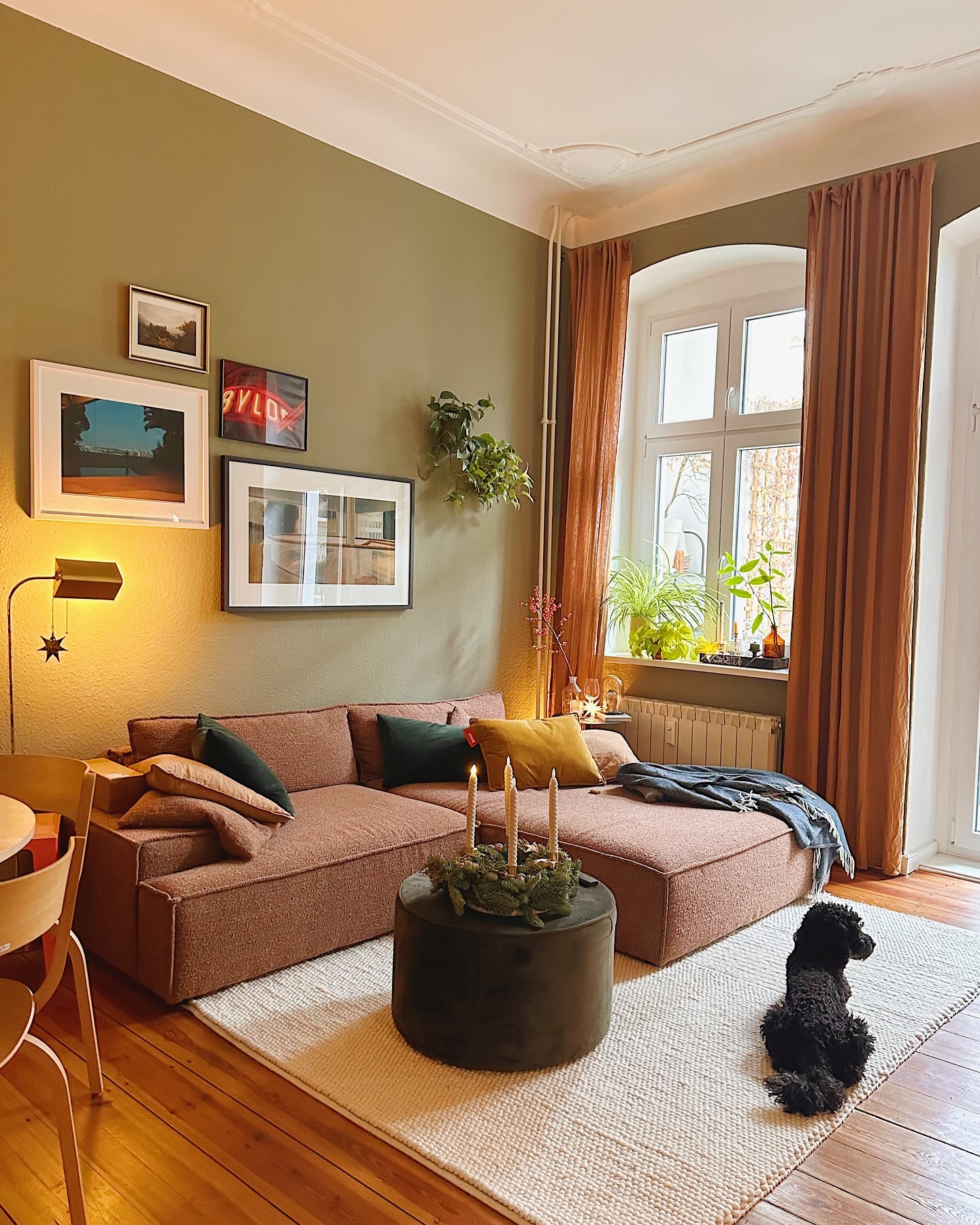 20. Bring Olive, Dusty Pink, and Rust Together