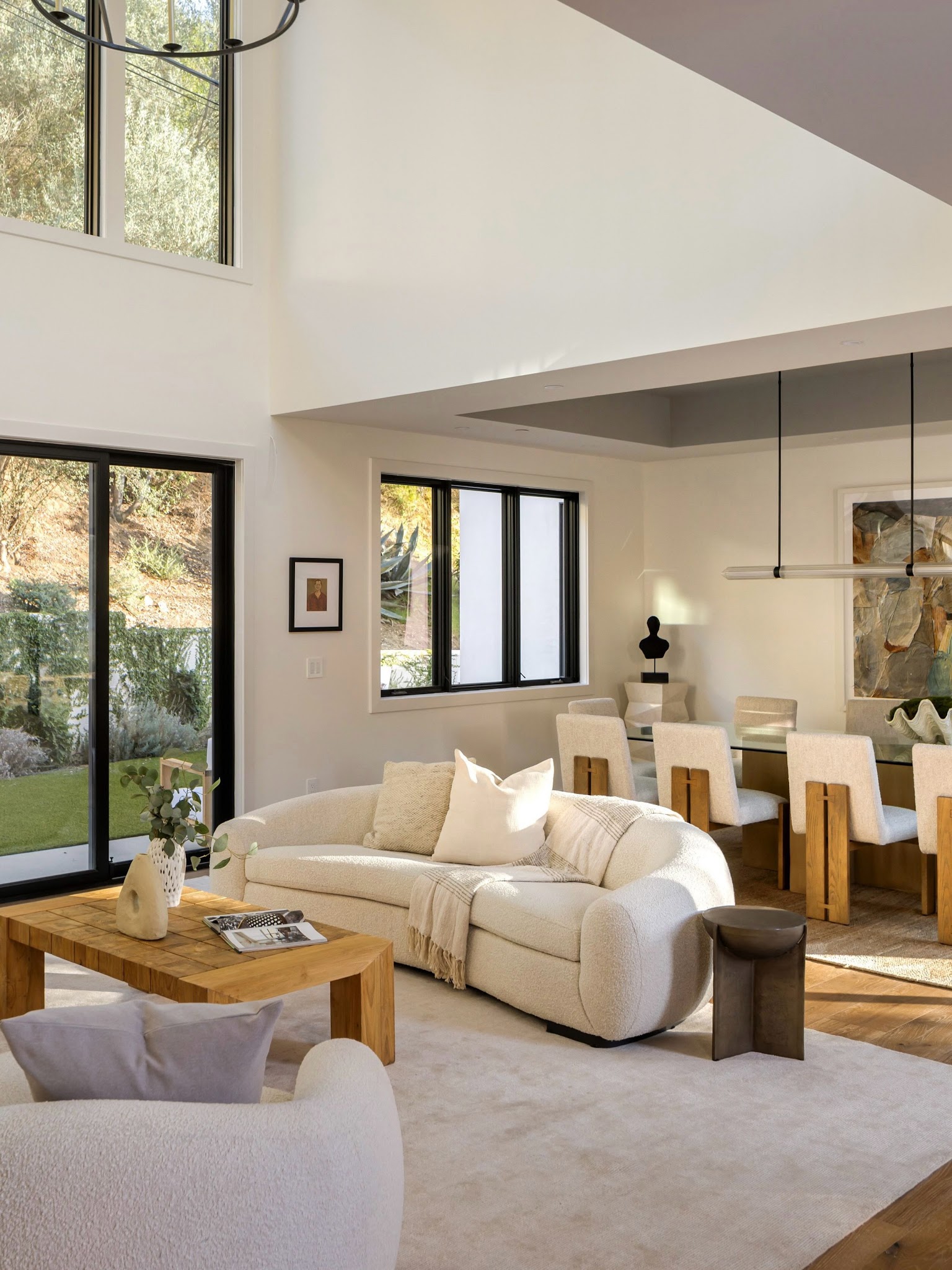 15. Define the Seating Area With a Large Rug