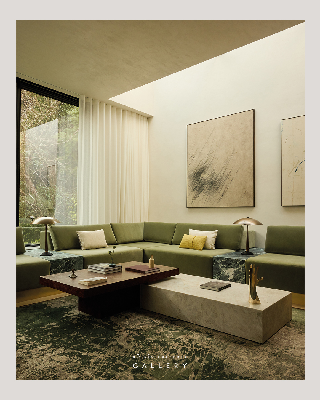 20. Pair Coffee Tables at Different Heights