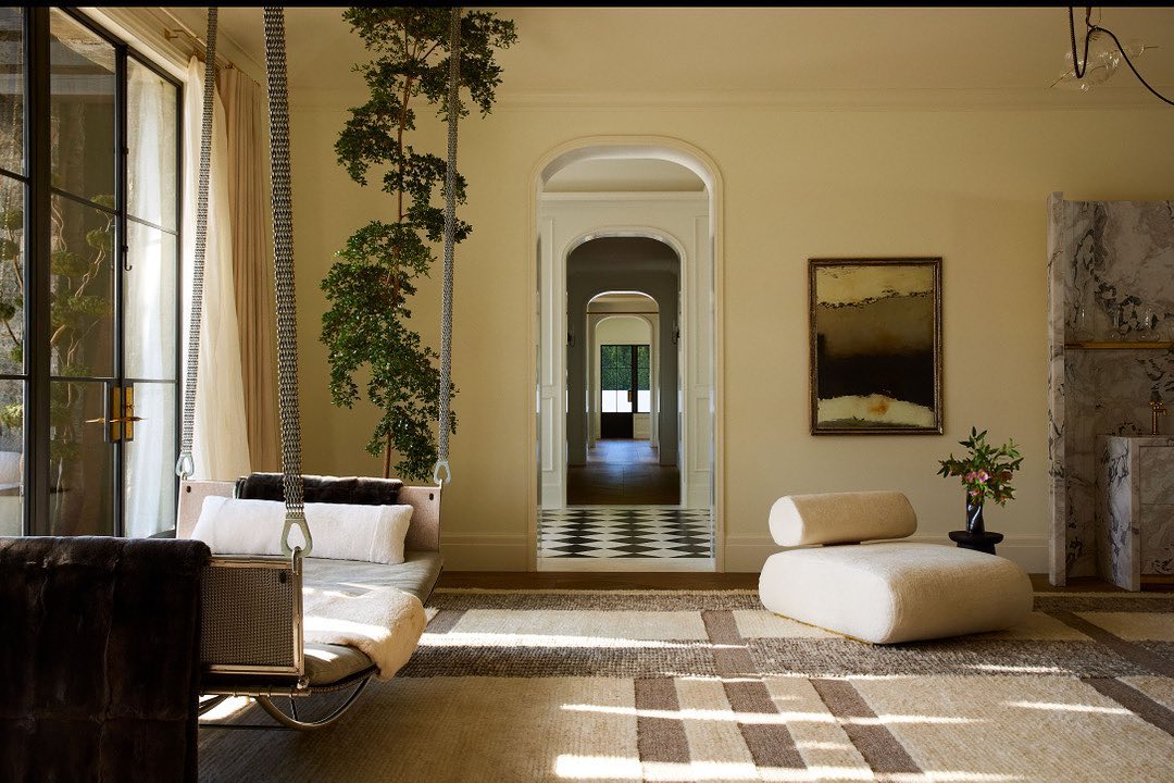 17. Keep Doorway Views Open With Low Seating