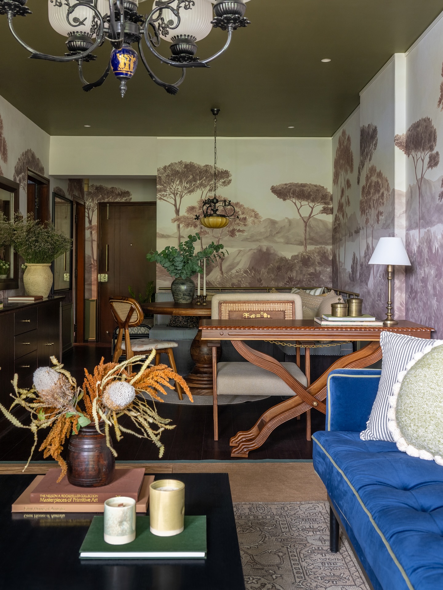 4. Carry a Scenic Mural Through Connected Spaces