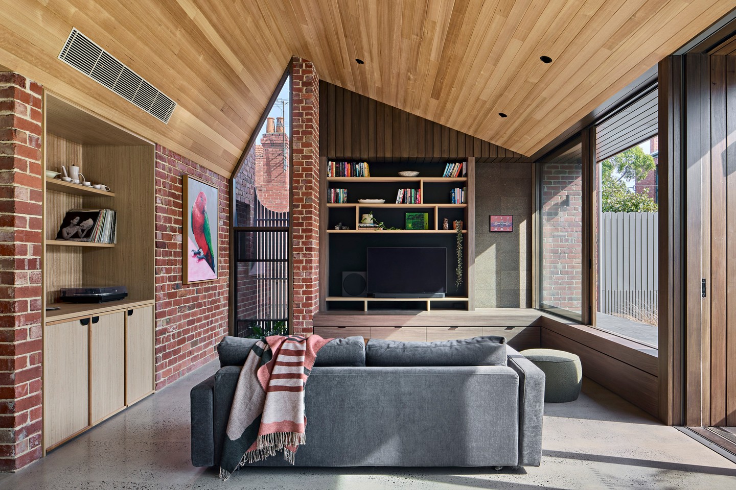 6. Float the Sofa Across the Room to Create a Pause