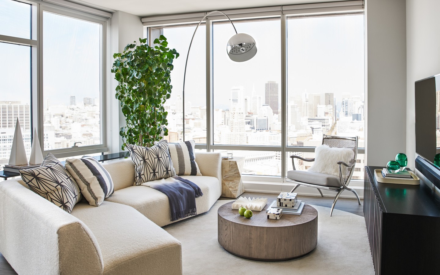 6. Keep the Skyline Above Low Seating