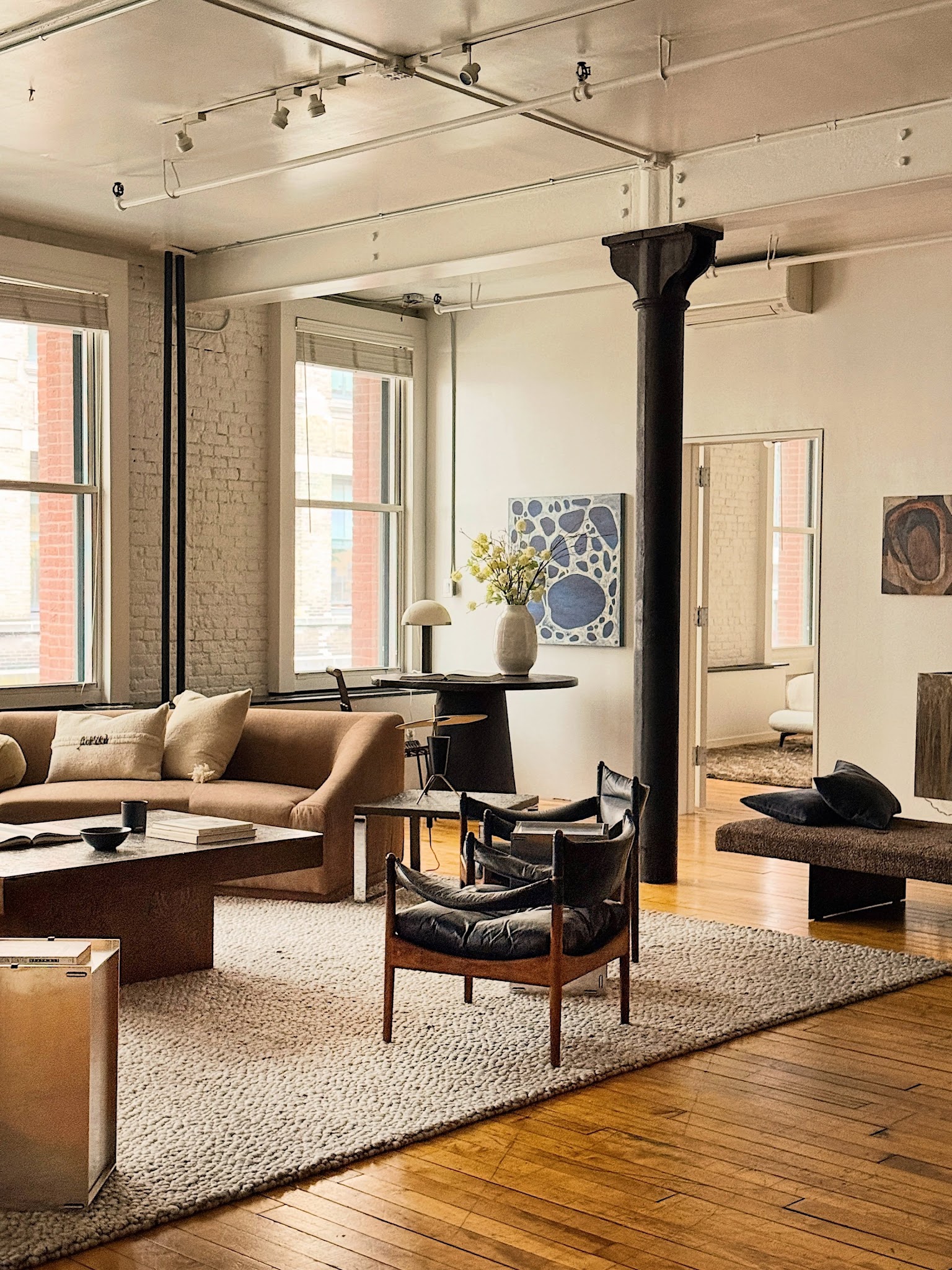 6. Echo Exposed Architectural Features in the Furniture