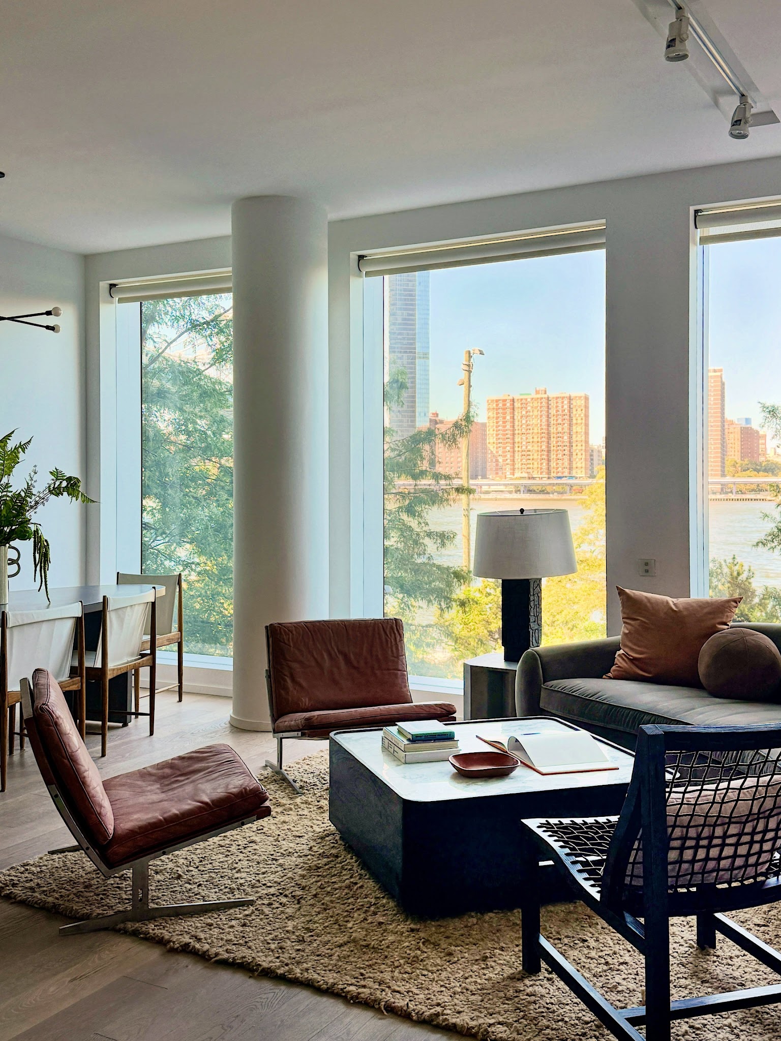 12. Balance a Solid Table With Slender Chair Bases