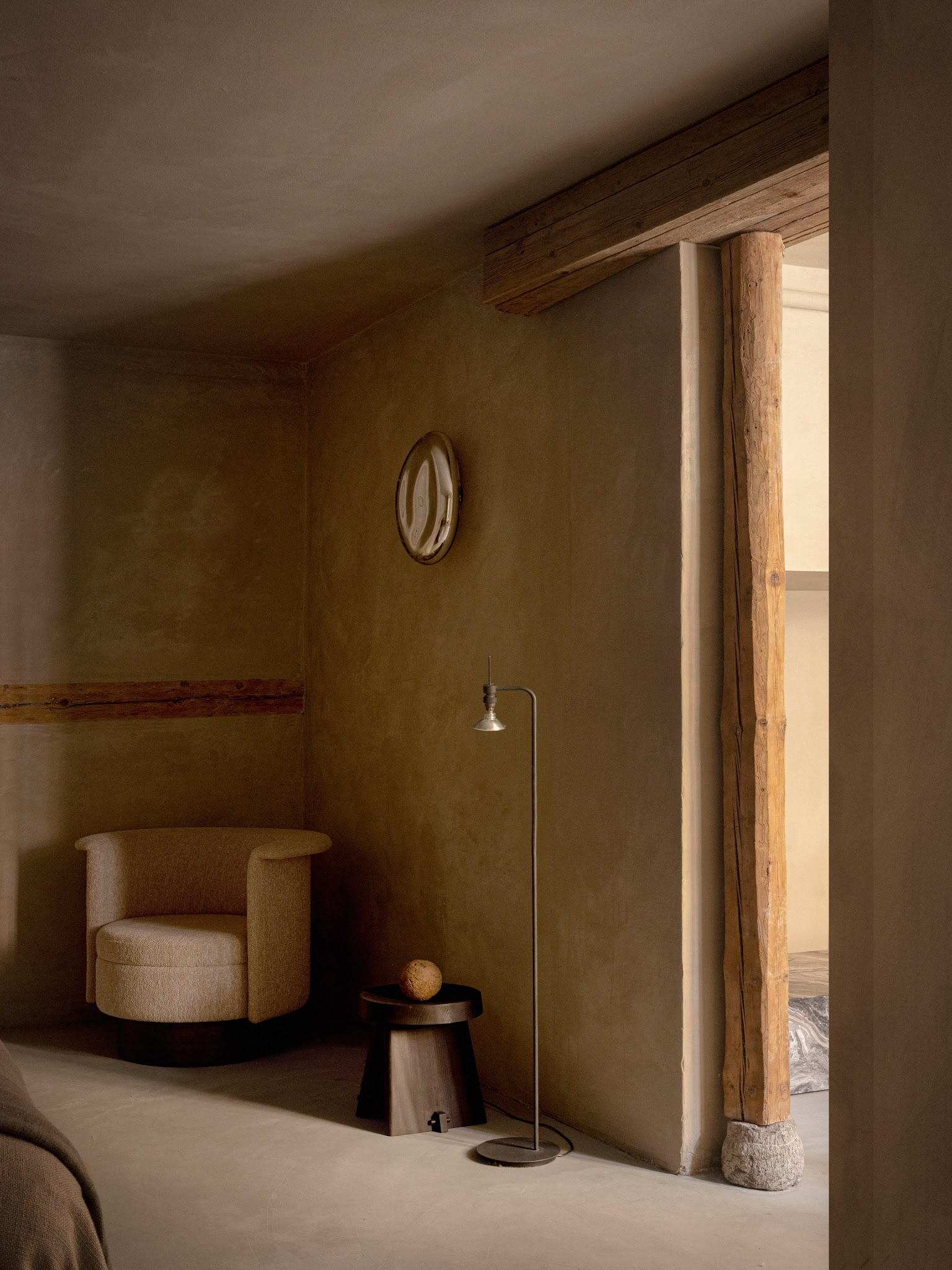 6. Choose a Slender Floor Lamp for a Quiet Corner