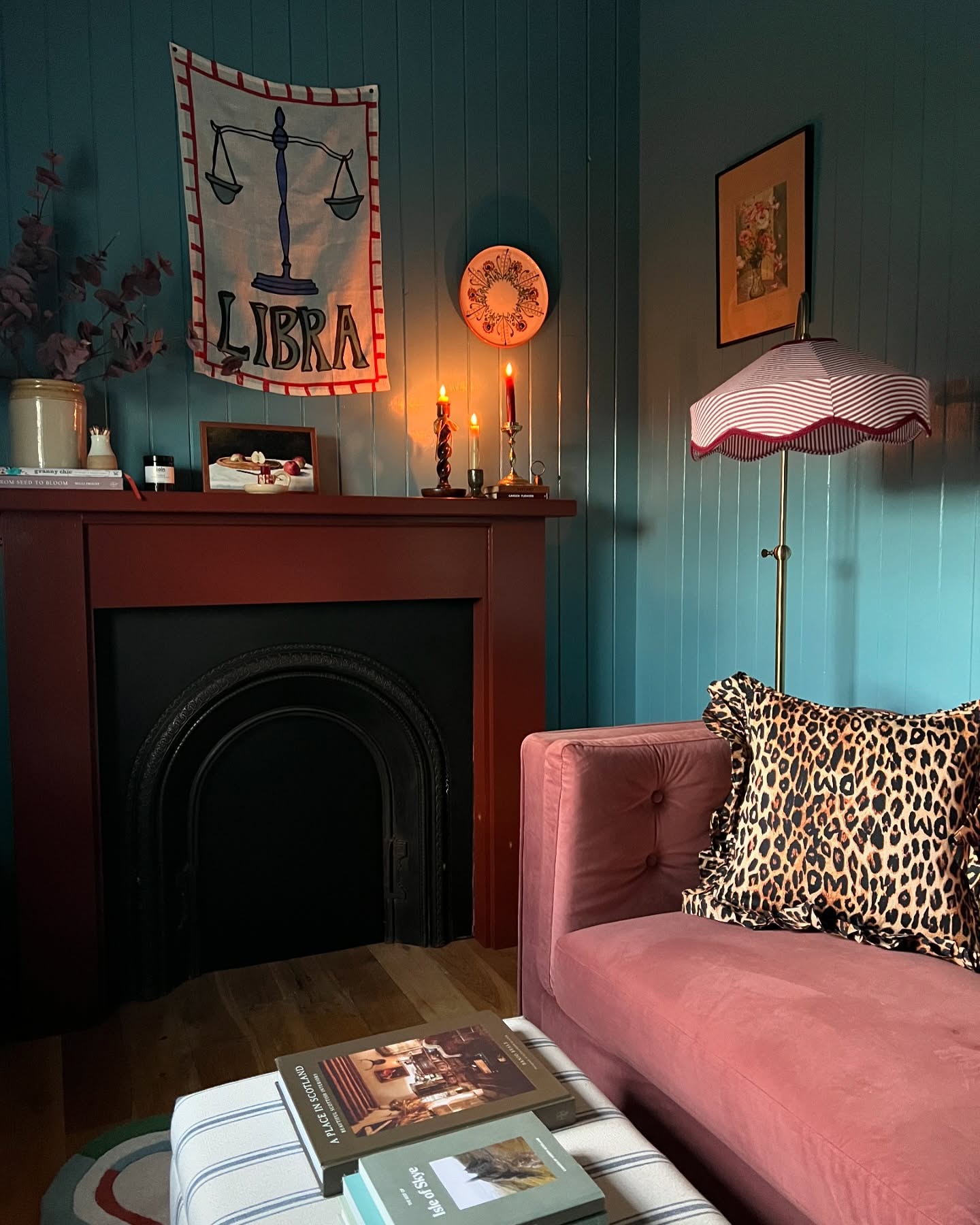 8. Make a Small Snug Rich With Color