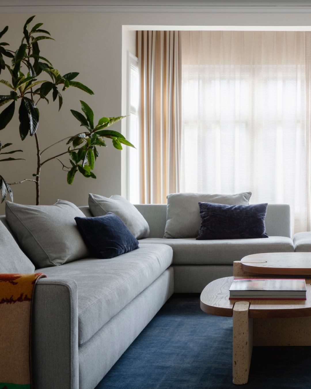 6. Build a Calm Palette with Layered Blues