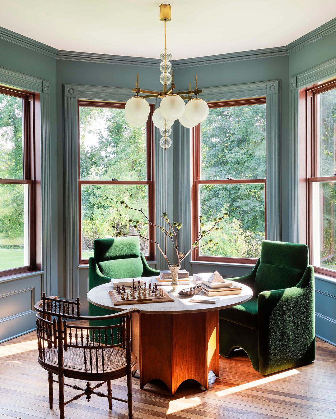 7. Make a Window Bay a Modern Game Nook