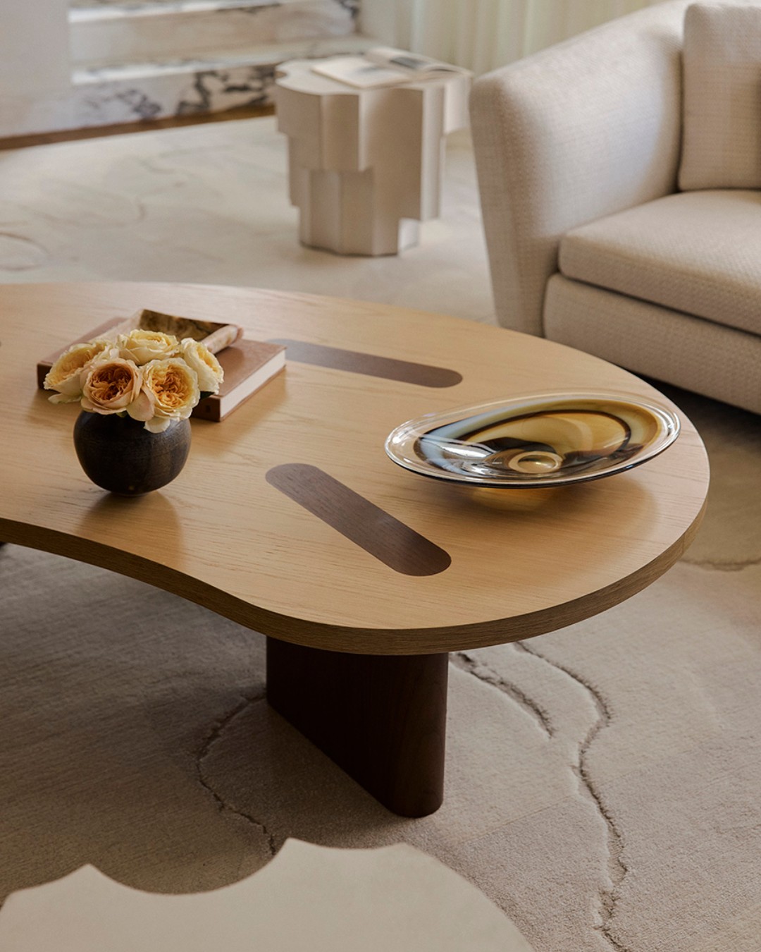 15. Add Detail with Wood Inlay and Soft Geometry