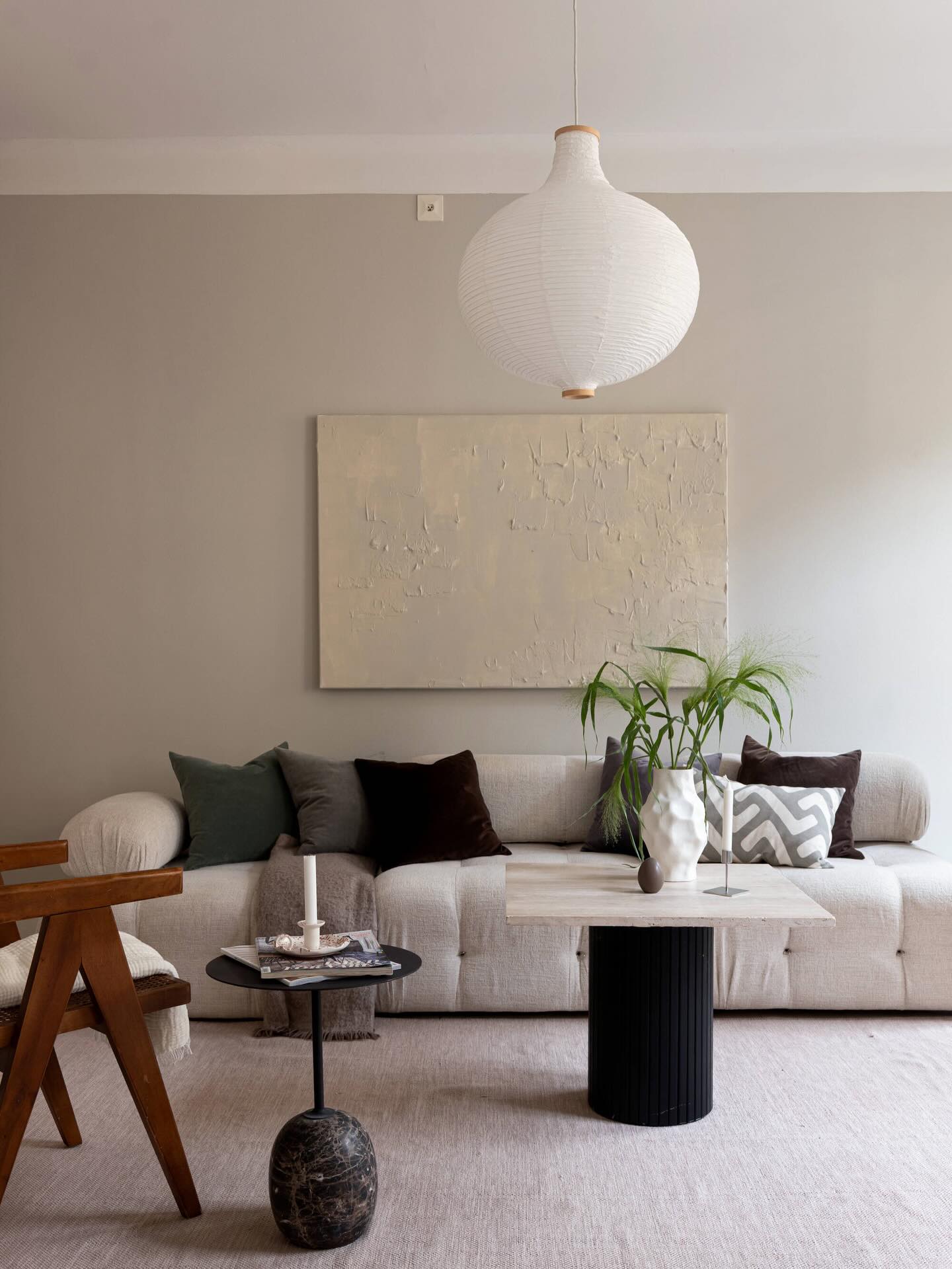 10. Choose Textured Art That Blends Into the Wall
