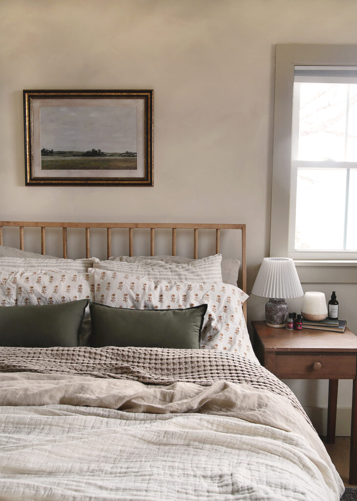 4. Layer Cream Bedding in Several Different Weaves