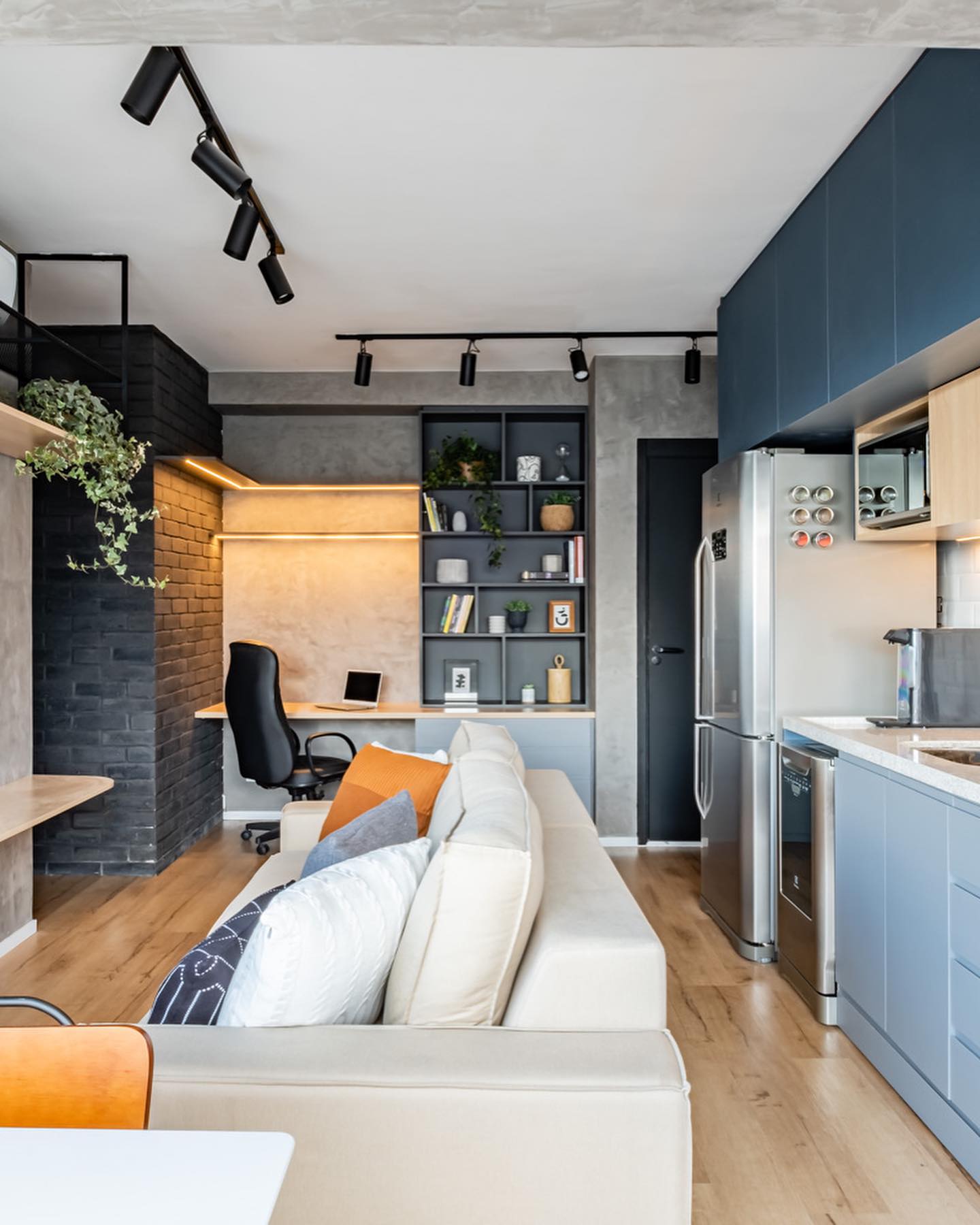 2. Run the Workstation Along the Back Wall