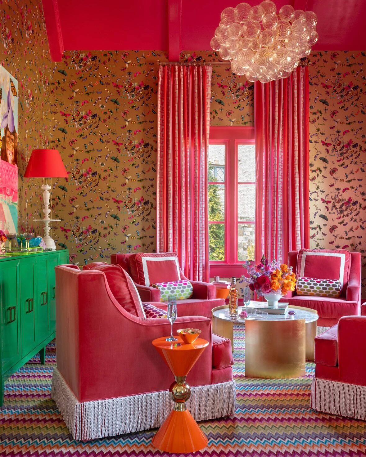 10. Balance Hot Pink With Emerald Storage
