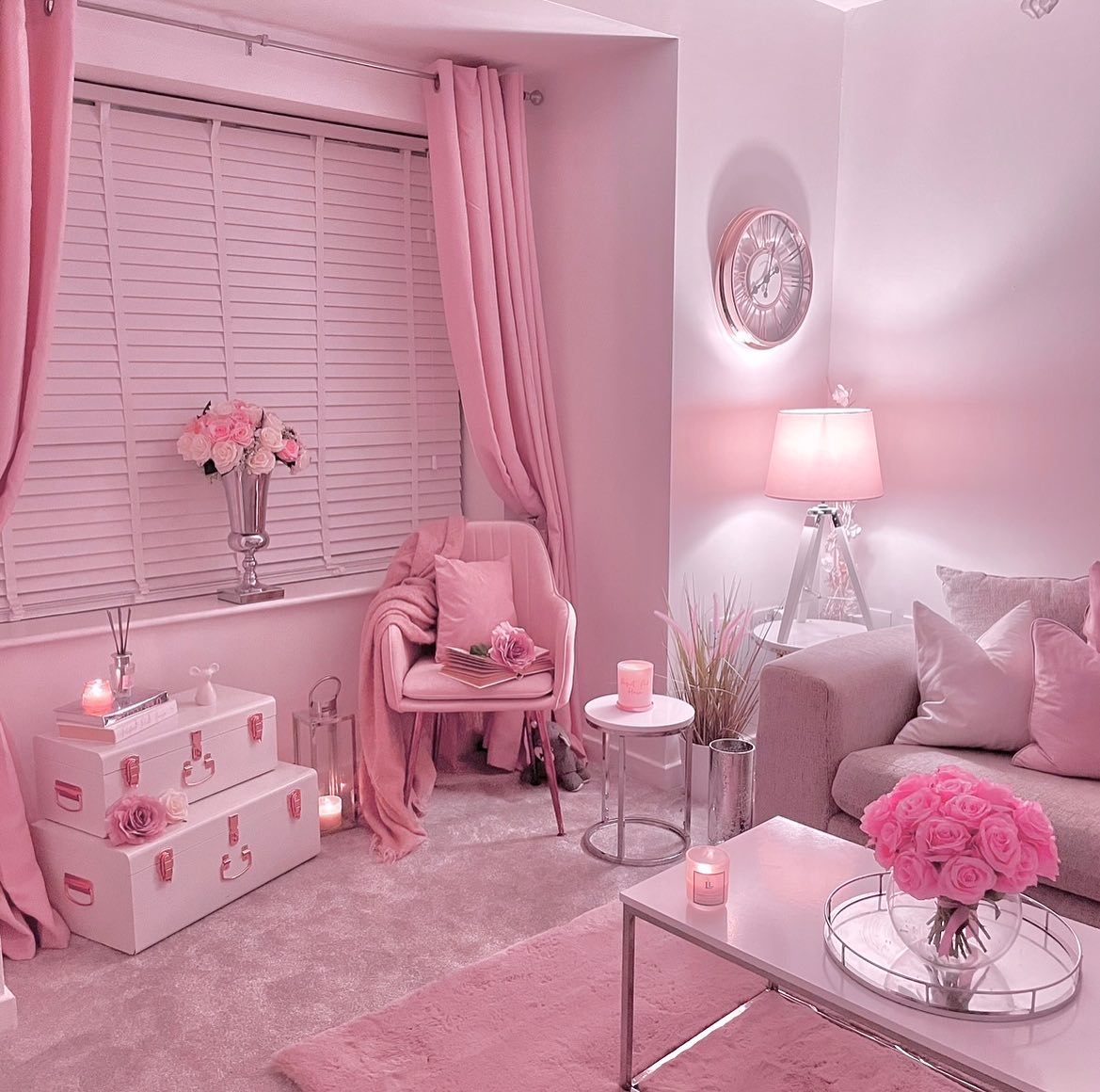 8. Layer One Pink Family in Different Textures