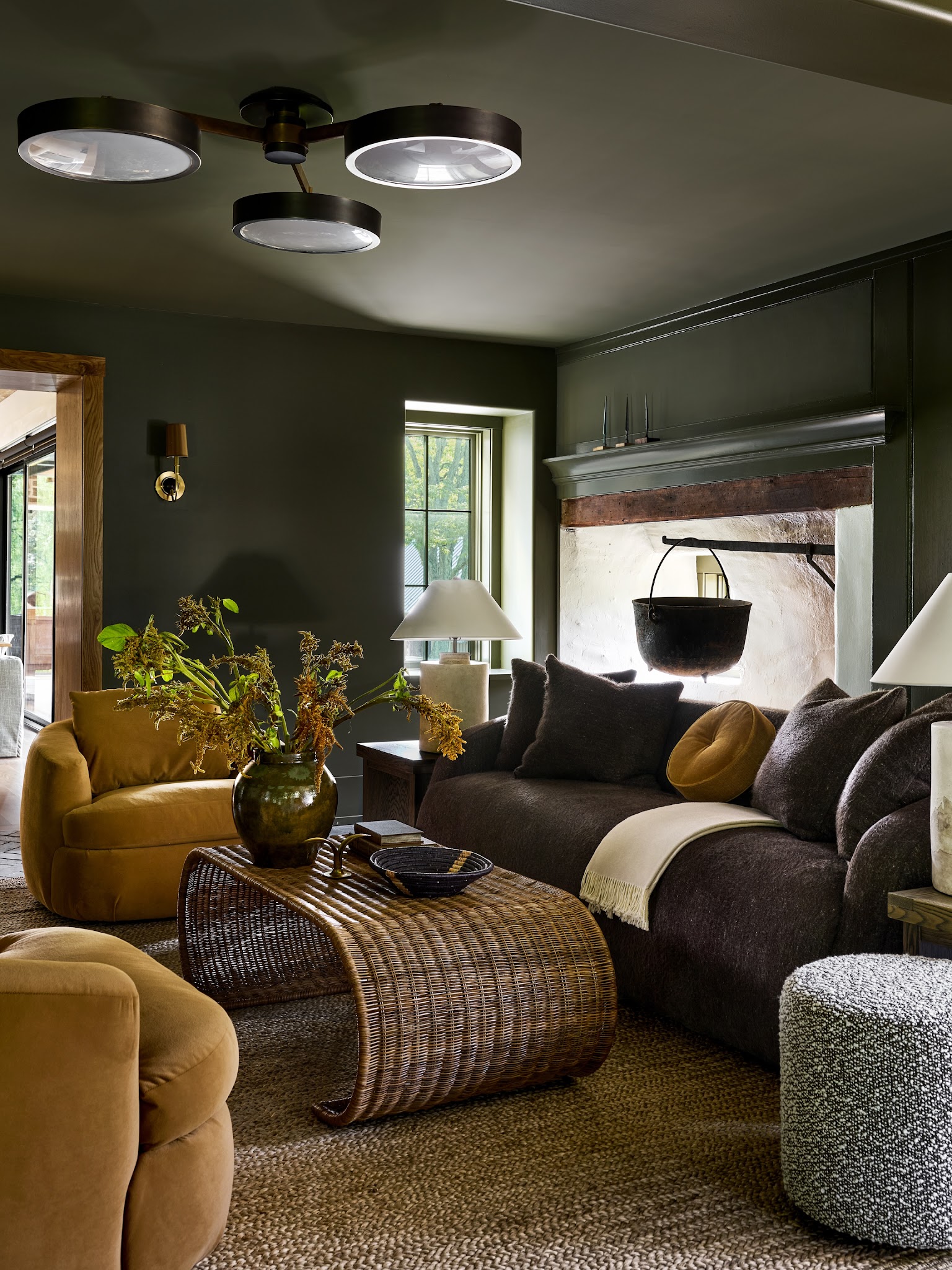 2. Keep an Old Hearth at the Heart of the Room