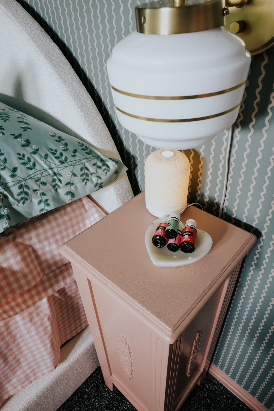 15. Refresh a Vintage Nightstand With Dusty Blush Paint