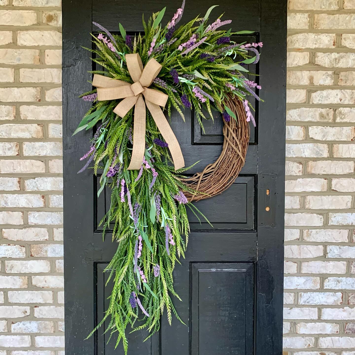7. Let Lavender Cascade Down One Side