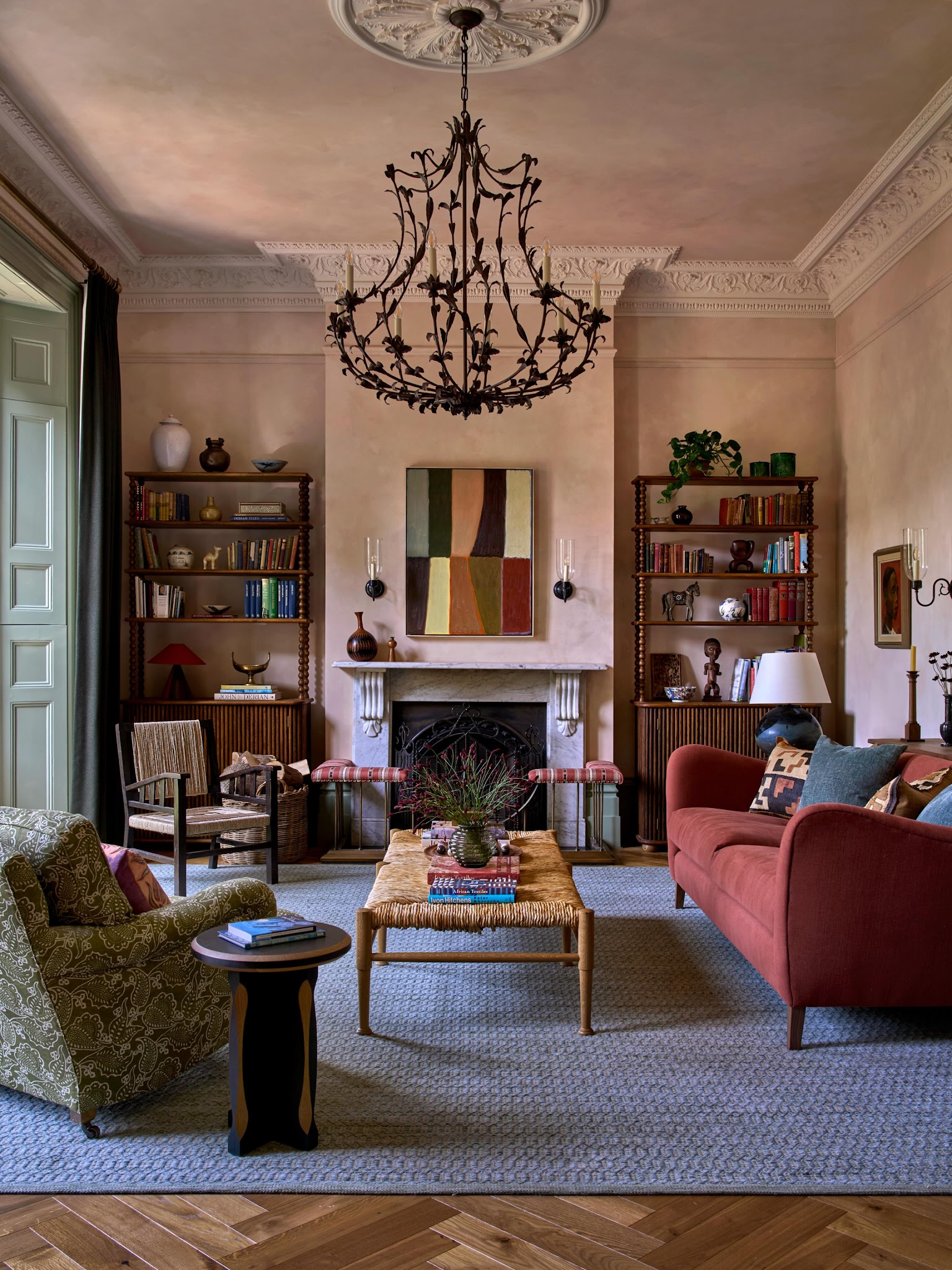7. Give Traditional Details a Rust Accent