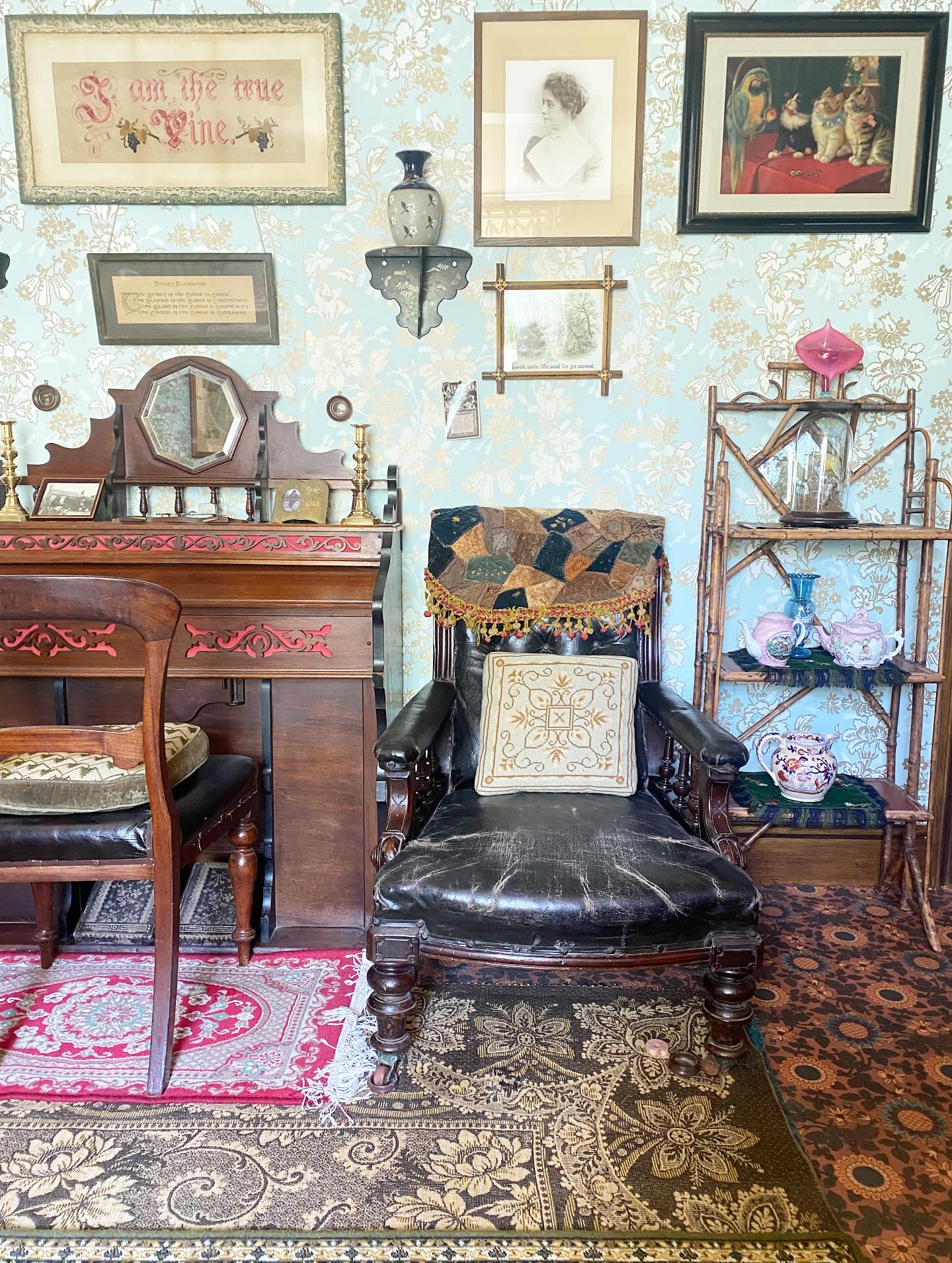17. Create a Collected Parlor with Small Antiques