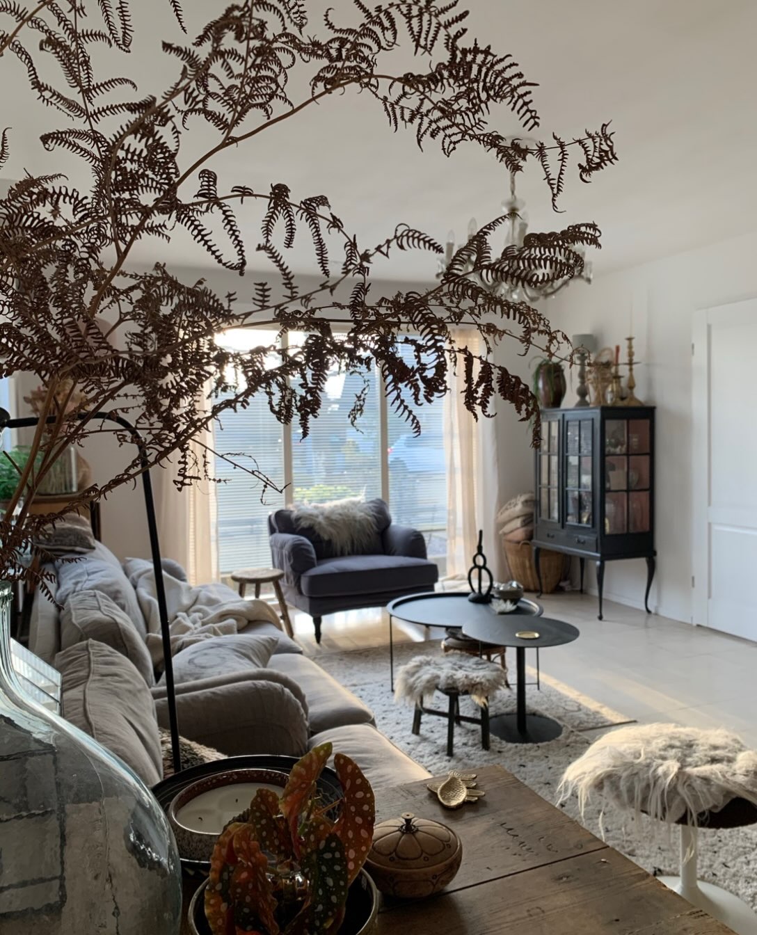 20. Mix Small Tables With an Upholstered Accent Chair