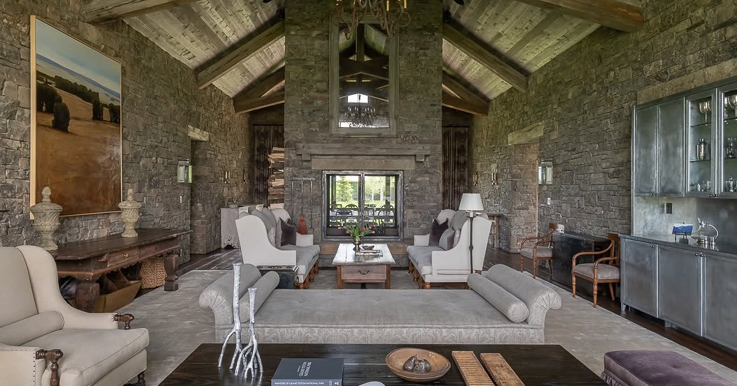 17. Create Smaller Seating Groups in a Long Lodge