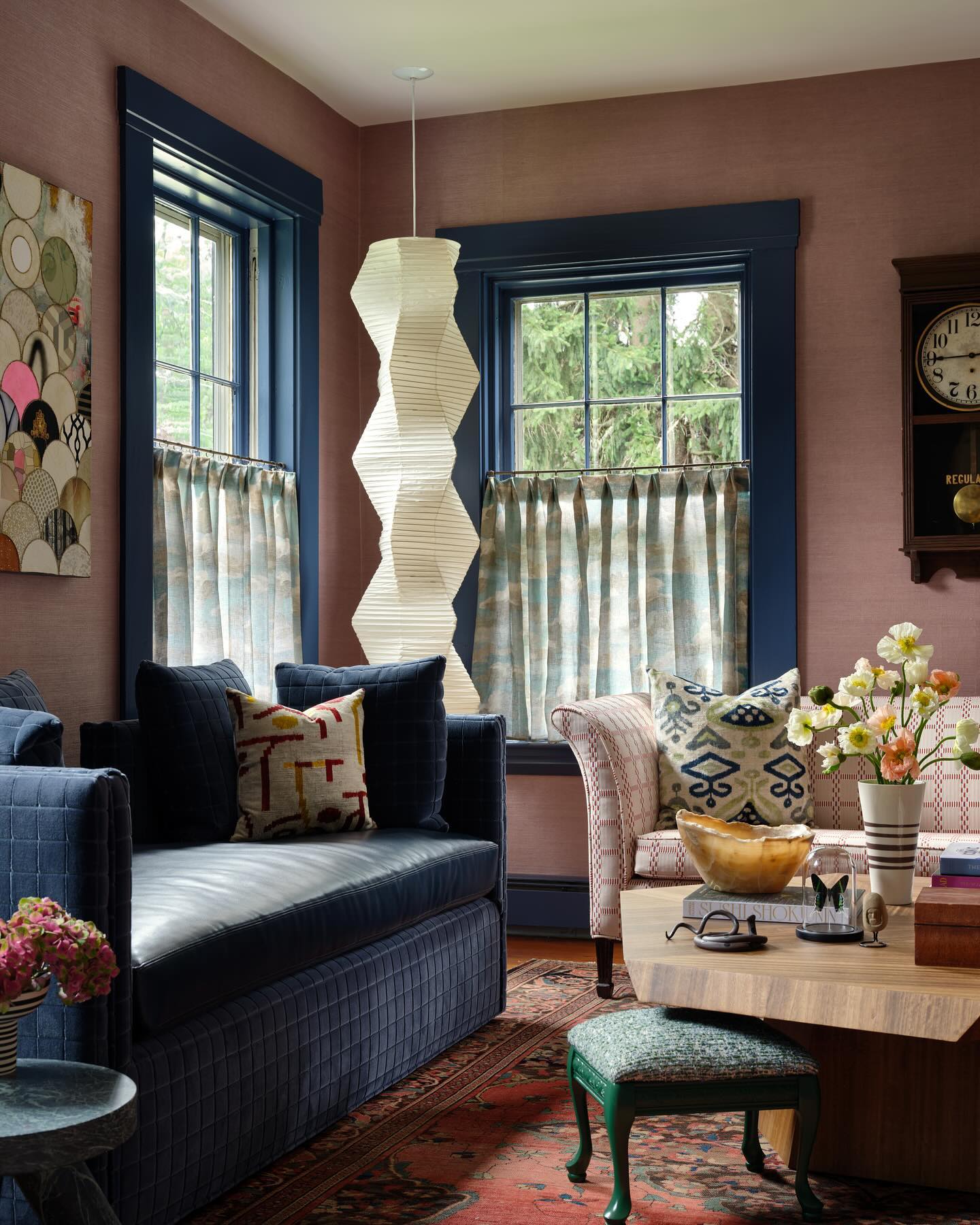 12. Hang a Zigzag Lantern in a Reading Corner