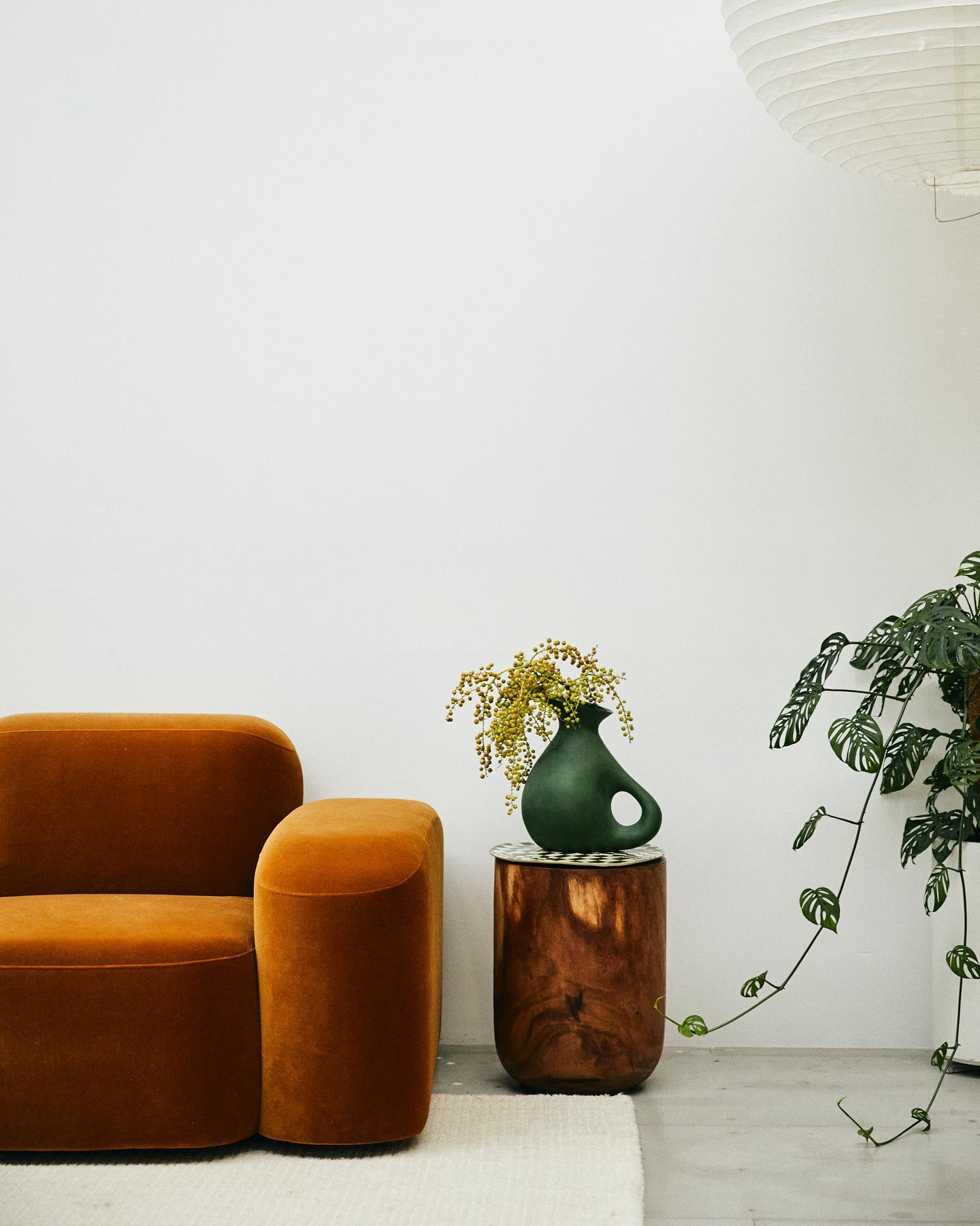20. Give One Sculptural Seat Plenty of Space