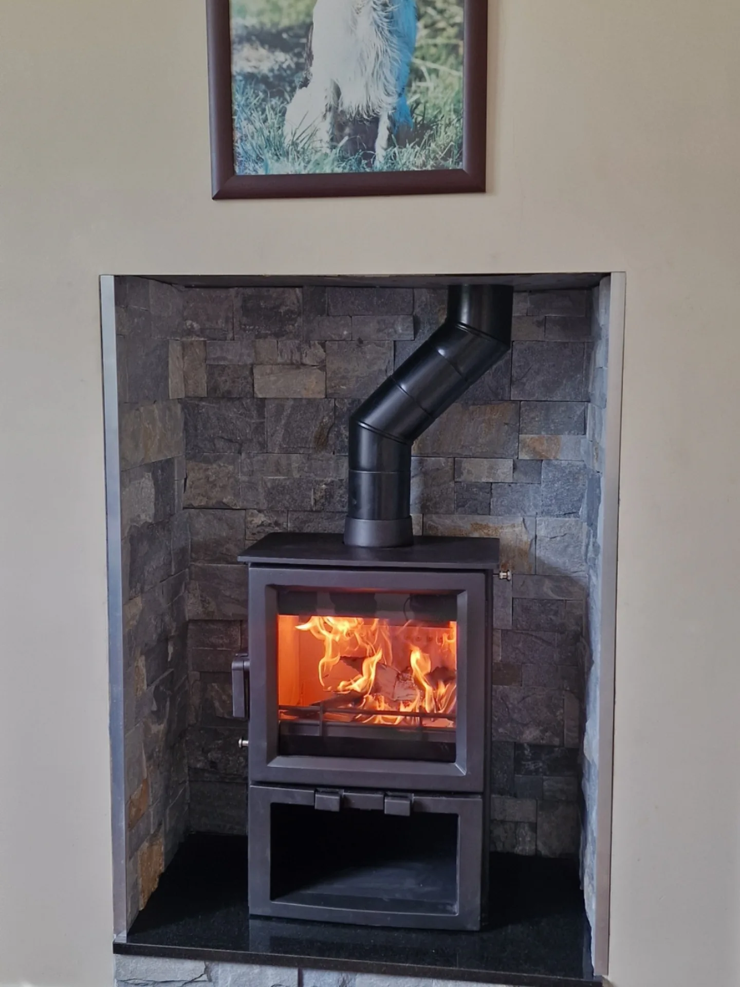 10. Turn a Narrow Recess into a Stone Framed Feature